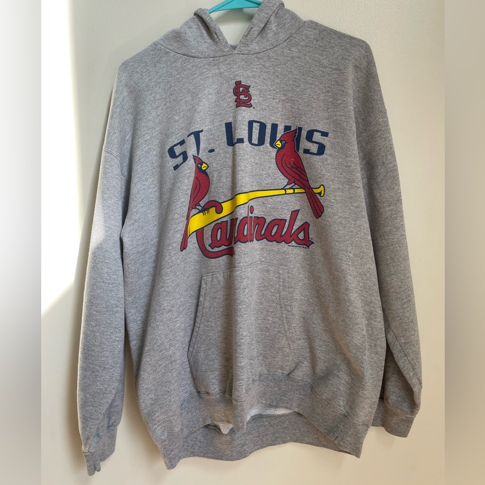 Genuine Merchandise Gray St. Louis Cardinals Hoodie